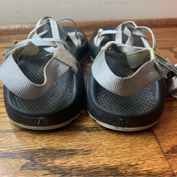 Chaco Women's Black and Silver Sandals - Picture 4 of 4